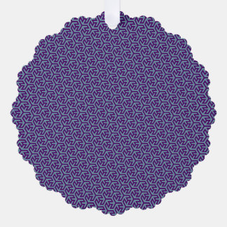 Carte Décorative Tissage Hexagonal Royal