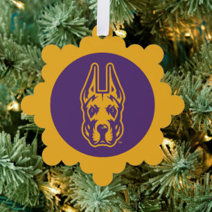 Carte Décorative Université d'Albany Chef de la mascotte Great Dane