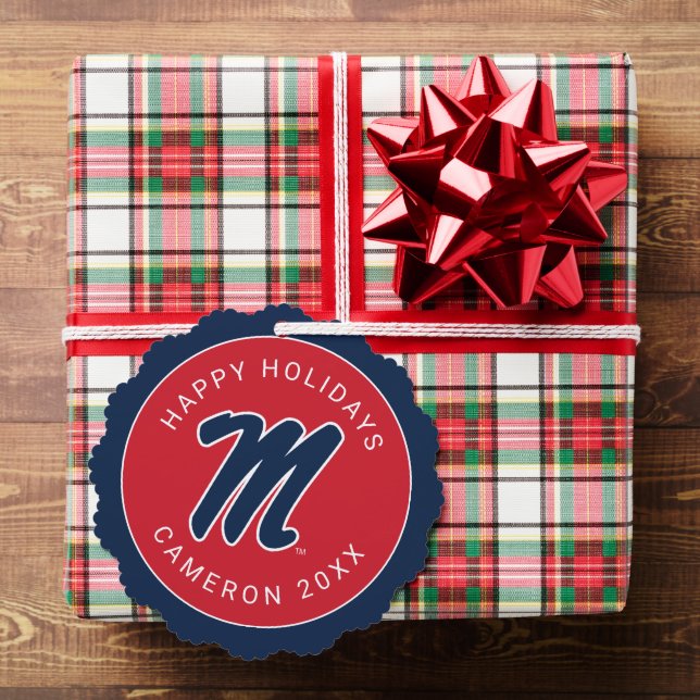 Carte Décorative Université du Mississippi | Script M (Insitu (Cadeau))