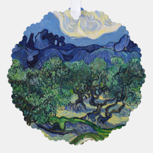 Carte Décorative Vincent van Gogh - Oliviers aux Alpilles