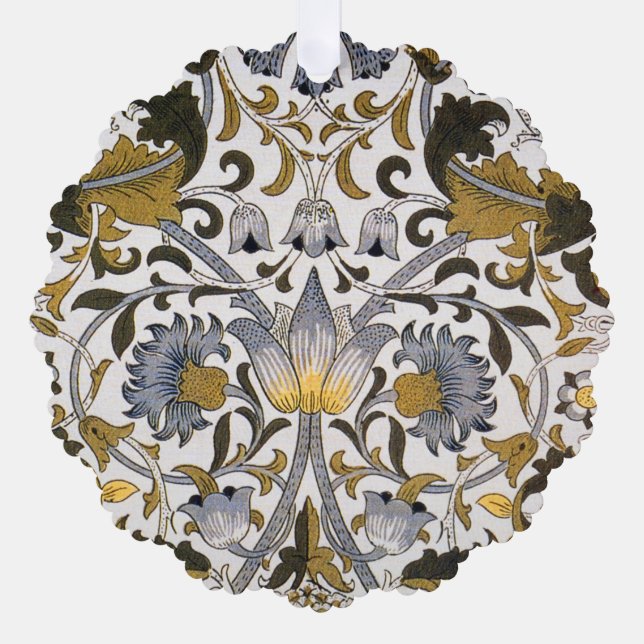 Carte Décorative William Morris Lodden Fleur florale (Recto)