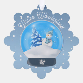 Carte Décorative Winter Wonderland Snowflake