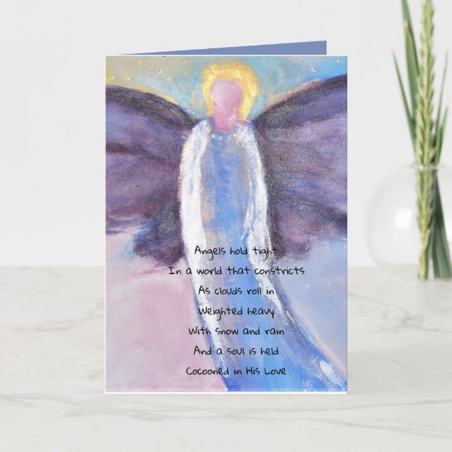 Carte d'écriture Angel (Devant)