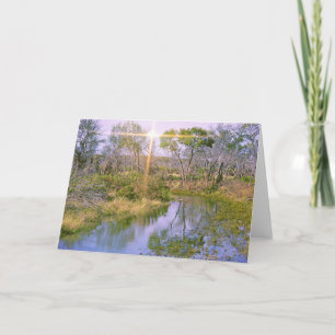 Carte d'écriture d'eau vive John 7:38