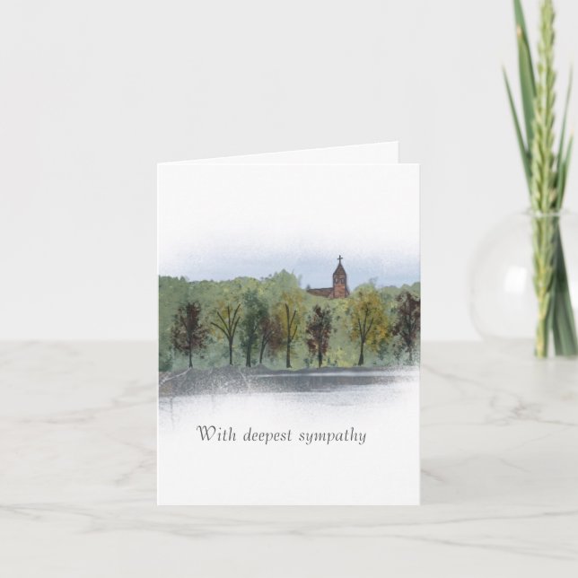 Carte d'écriture sympathy (Devant)