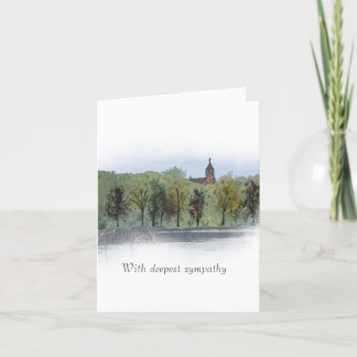 Carte d'écriture sympathy