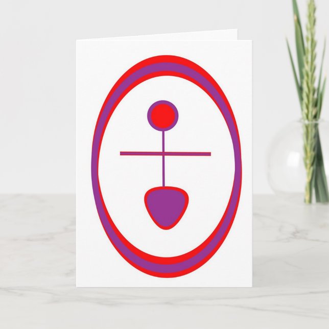 Carte Déesse 0 de salutation (salutation vide) (Devant)