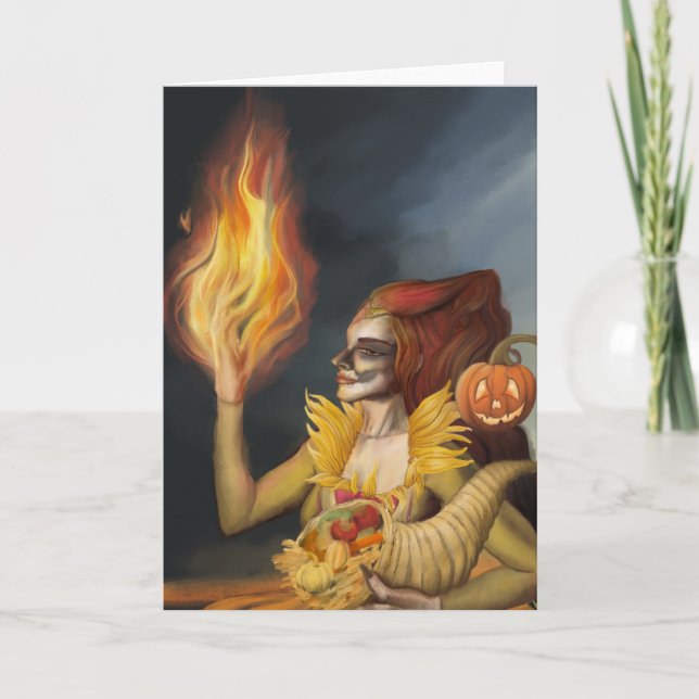 Carte Déesse de l'Automne (Devant)