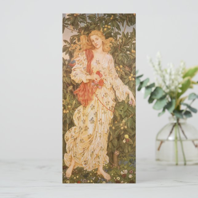 Carte Déesse des fleurs, Flora de Morgan (Debout devant)