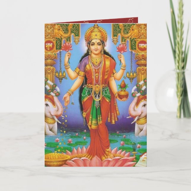 Carte déesse-Lakshmi (Devant)