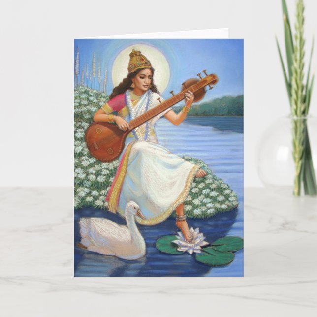 Carte Déesse Sarasvati (Devant)