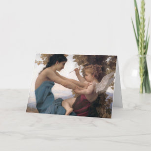 Carte Défendre un coeur contre Eros Bougereau