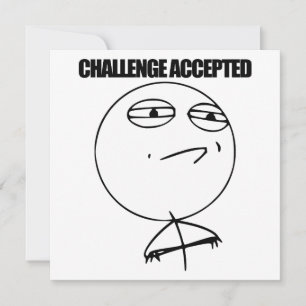 Carte Défi accepté