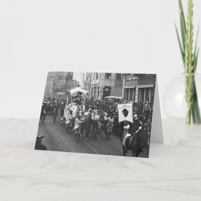 Carte Défilé du Mardi Gras (Devant)