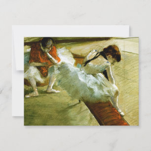 Carte Degas peinture Galerie Lecteur ballet ballerine ar