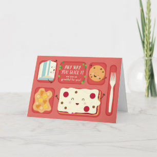 Carte Déjeuner chaud Appréciation de l'enseignant