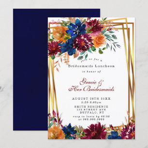 Carte Déjeuner des servantes de la Marine Marsala Orange