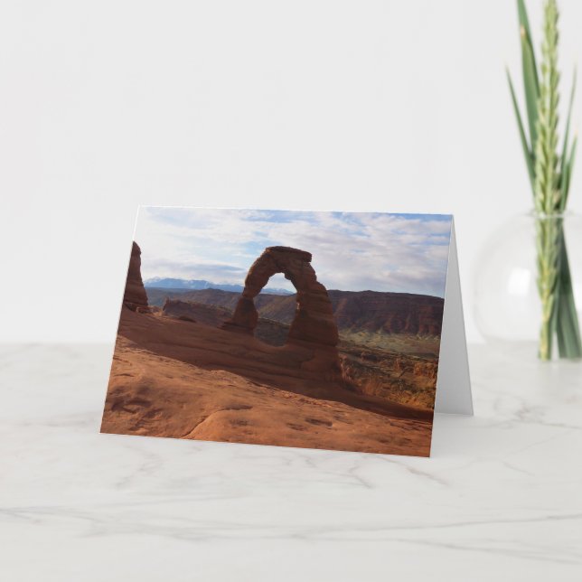 Carte Delicic Arch I au Parc national des Arches (Devant)