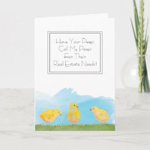 Carte Demandez à vos amis de téléphoner à My Peeps Marke