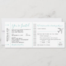Carte d'embarquement Billet d'avion Invitation tou