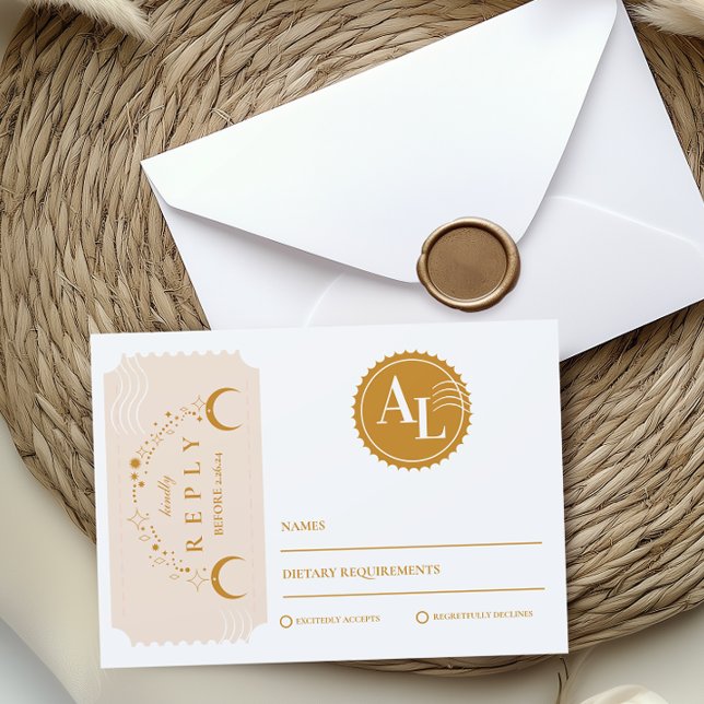Carte d'embarquement Destination Mariage cosmique (Créateur téléchargé)