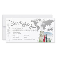 Carte d'embarquement pour avion Photo Enregistrer