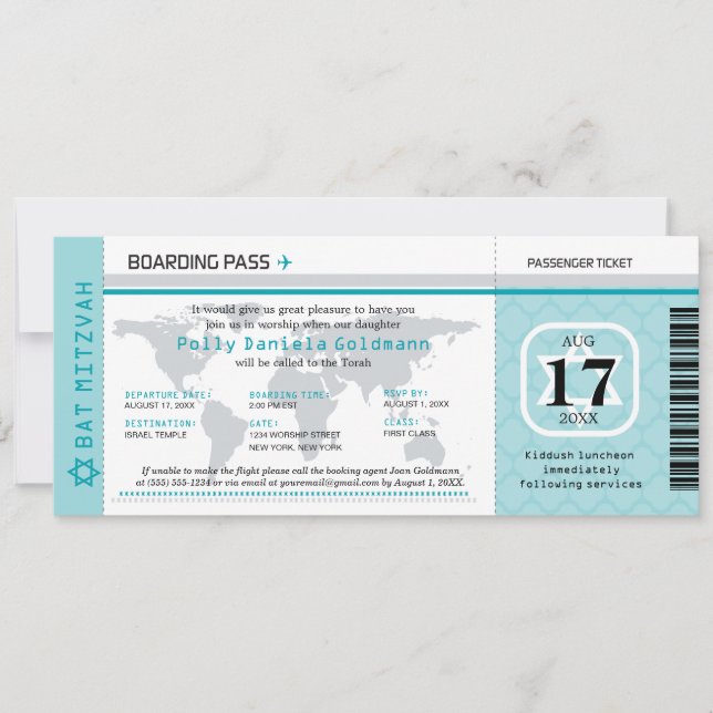 Carte d'embarquement pour voyageurs du monde bat m (Devant)