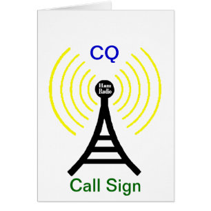Carte d'émetteur de QC de radio-amateur