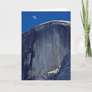 Carte Demi-lune se lève sur le dessus de la moitié du dô