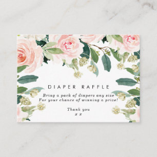 Carte d'enceinte à feuillu rose floral Chauve-couc