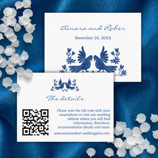 CARTE D'ENCOMBREMENT OISEAUX OTOMI WATERCOLOR (Créateur téléchargé)