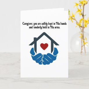 Carte d'encouragement Christian Caregiver