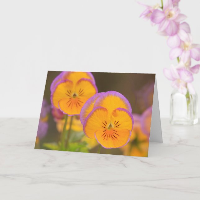 Carte d'encouragement du meilleur ami Cancer Chemo (Orchidée)