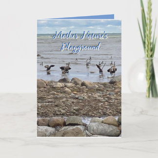 Carte d'encouragement "Mère Nature's Playground"