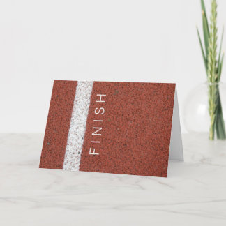 Carte d'encouragement pour la fin de la chimiothér