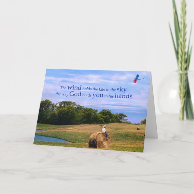 Carte d'encouragement pour les enfants (Devant)