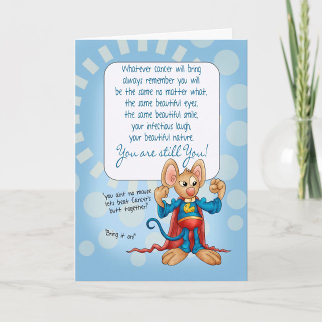 Carte d'encouragement pour les patients atteints d (Devant)