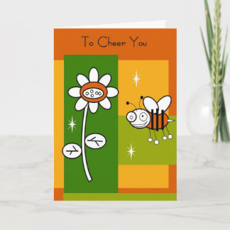 Carte d'encouragement "Pour vous encourager"