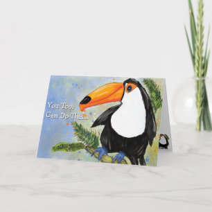 Carte d'encouragement Toucan : Vous aussi pouvez l
