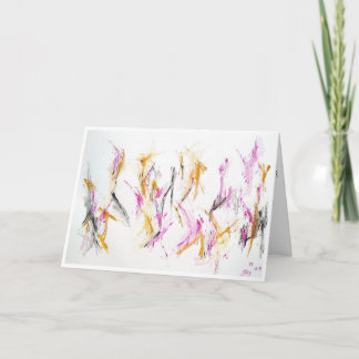 Carte d'encouragement "Warm Embrace" Abstraite