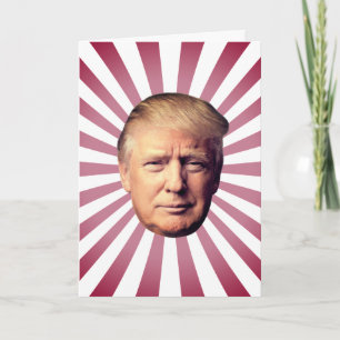 CARTE D'ENFANCE D'AMITIÉ DONALD TRUMP
