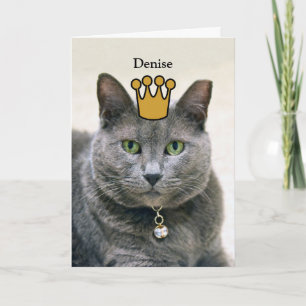 Carte Denise, Joyeux Anniversaire De La Reine
