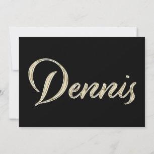Carte Dennis White Gold