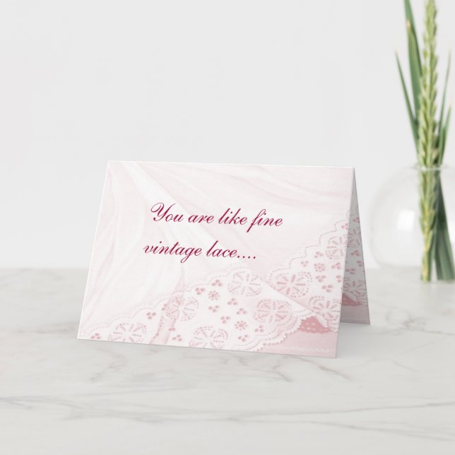 Carte Dentelle Pk Soft N'Importe Quelle Ocassion-personn (Devant)