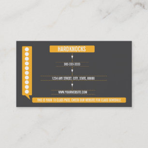 Carte d'entrée de classe 10 Mixed Martial Art Cart