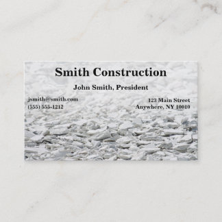 Carte d'entreprise de construction