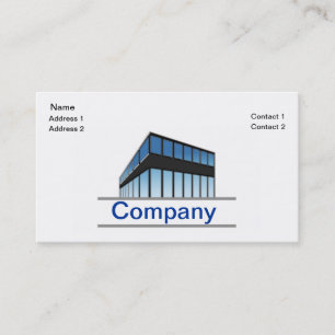 Carte d'entreprise immobilière