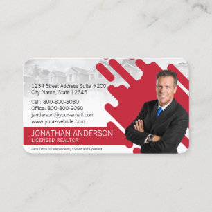 Carte d'entreprise immobilière de Keller Williams