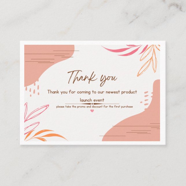 Carte d'entreprise Nouveau design (Devant)