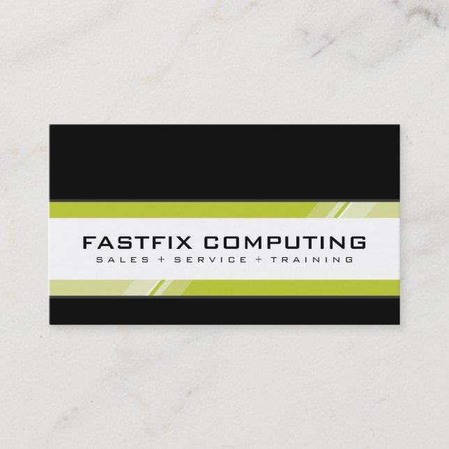 CARTE D'ENTREPRISE technologie moderne (Devant)